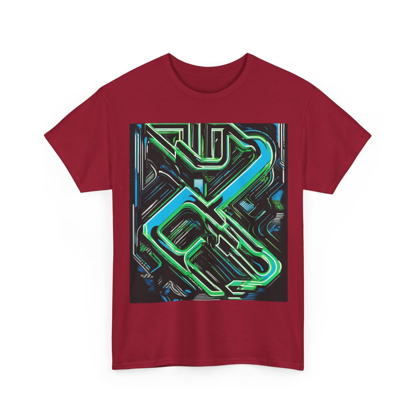 boostlete-boost-mode-type-constancia-gana-diagonal-badge-0185 — Unisex Heavy Cotton Tee (Gildan 5000)