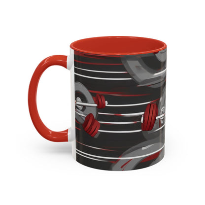 boostlete-rise-grind-icon-barbell-matte-vector-0138 — Accent Mug 11oz/15oz