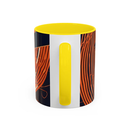 boostlete-iron-intent-scene-hurdler-neon-modern-0264 — Accent Mug 11oz/15oz