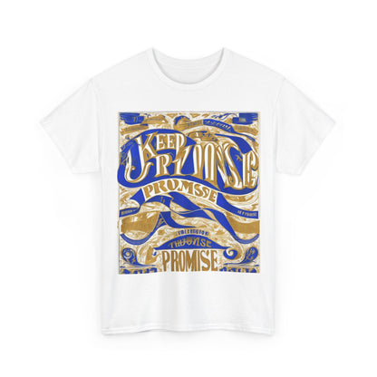 boostlete-am-crew-type-keep-the-promise-split-engraved-0101 — Unisex Heavy Cotton Tee (Gildan 5000)