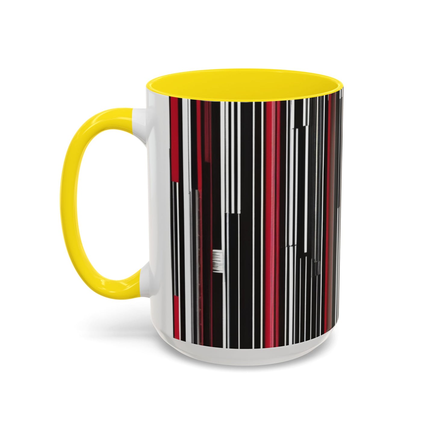 boostlete-am-crew-pattern-barcode-athletic-0911 — Accent Mug 11/15oz