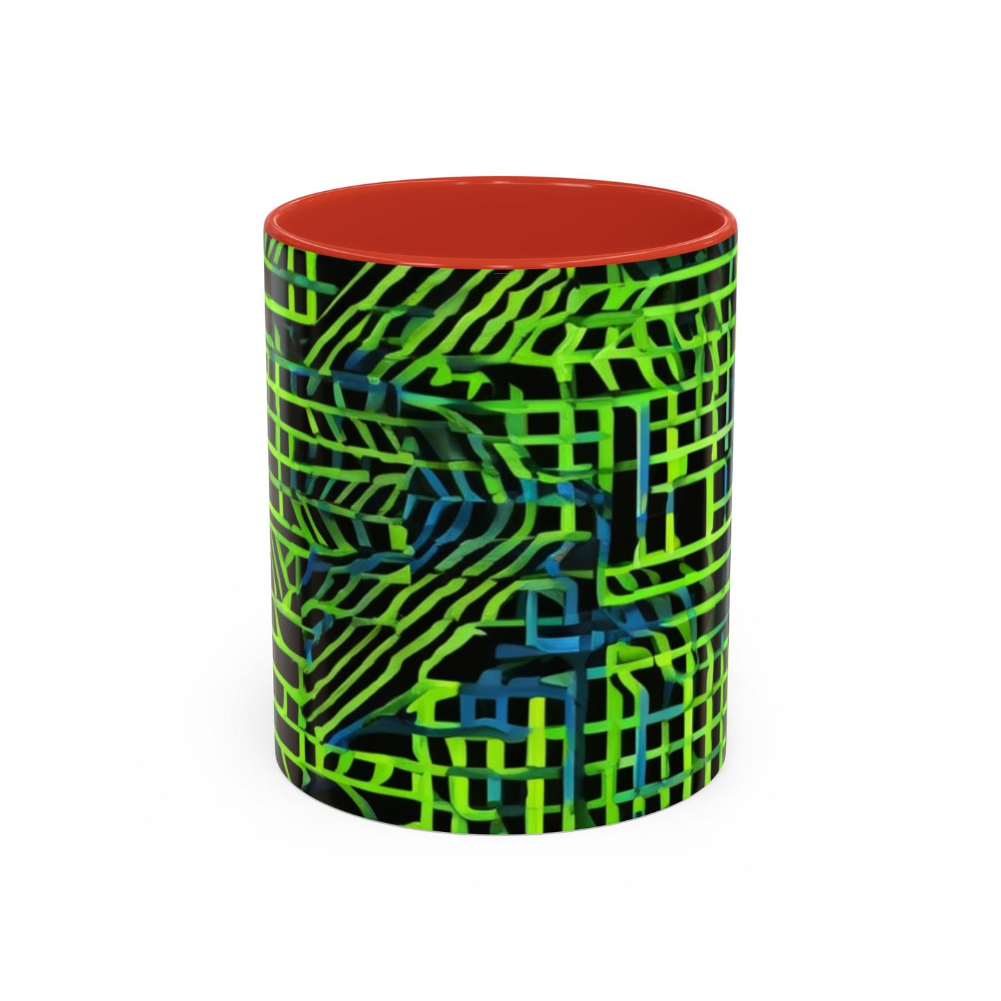 boostlete-quiet-power-pattern-stair-steps-industrial-0751 — Accent Mug 11/15oz