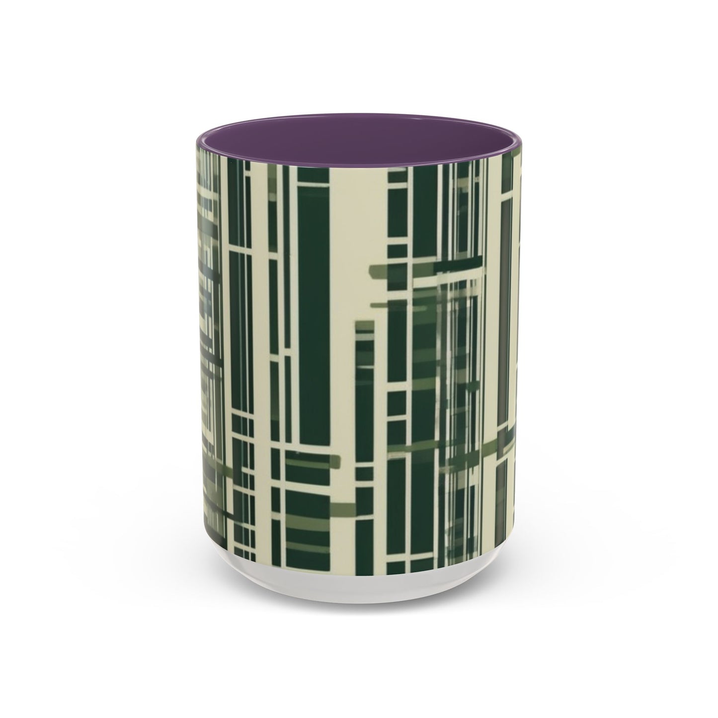 boostlete-quiet-power-pattern-barcode-blueprint-0167 — Accent Mug 11/15oz