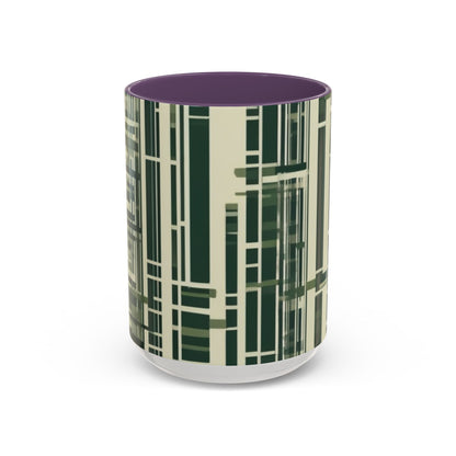 boostlete-quiet-power-pattern-barcode-blueprint-0167 — Accent Mug 11/15oz
