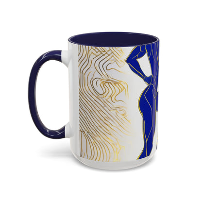 boostlete-iron-intent-scene-lunge-neon-line-art-0392 — Accent Mug 11/15oz