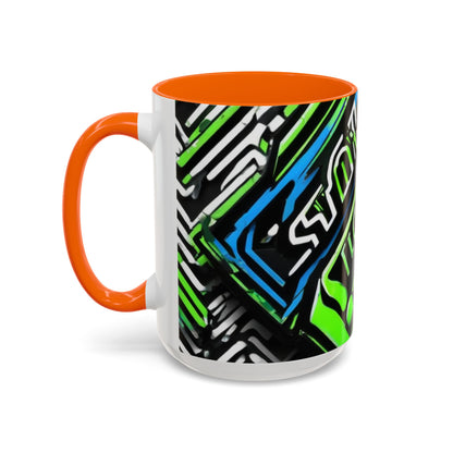 boostlete-am-crew-type-stronger-signals-diagonal-badge-1077 — Accent Mug 11/15oz