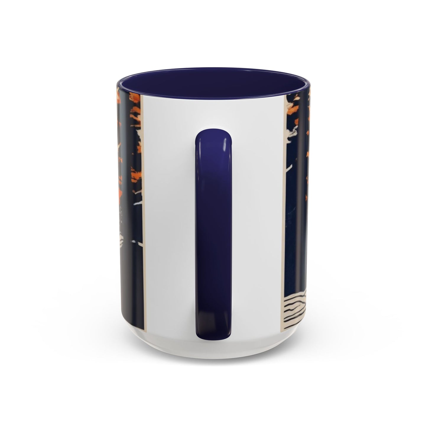 boostlete-iron-intent-scene-trail-glitch-badge-0100 — Accent Mug 11oz/15oz