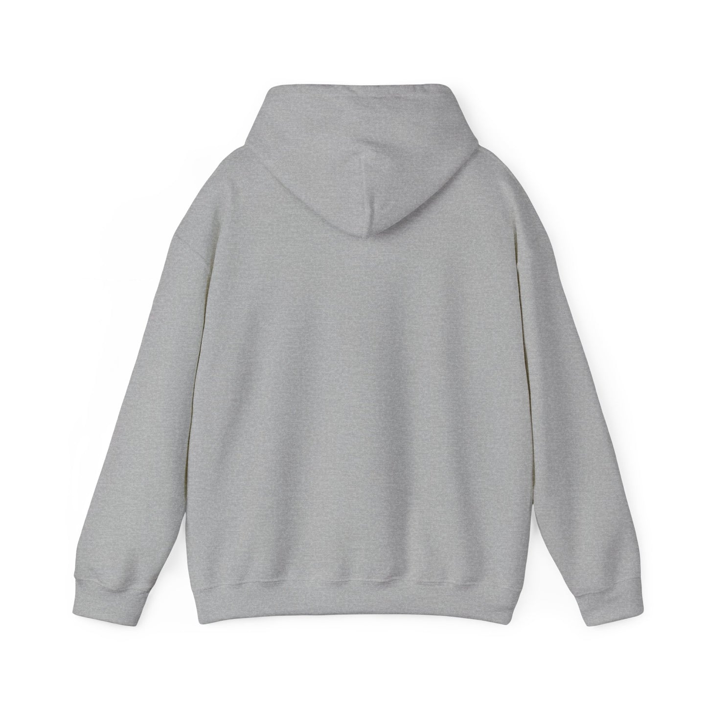 boostlete-am-crew-icon-crown-grainy-monoline-0022 — Unisex Heavy Blend Hooded Sweatshirt (Gildan)