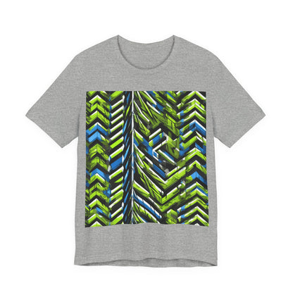 boostlete-rise-grind-pattern-chevron-isometric-0195 — Unisex Jersey Short Sleeve (B+C 3001)