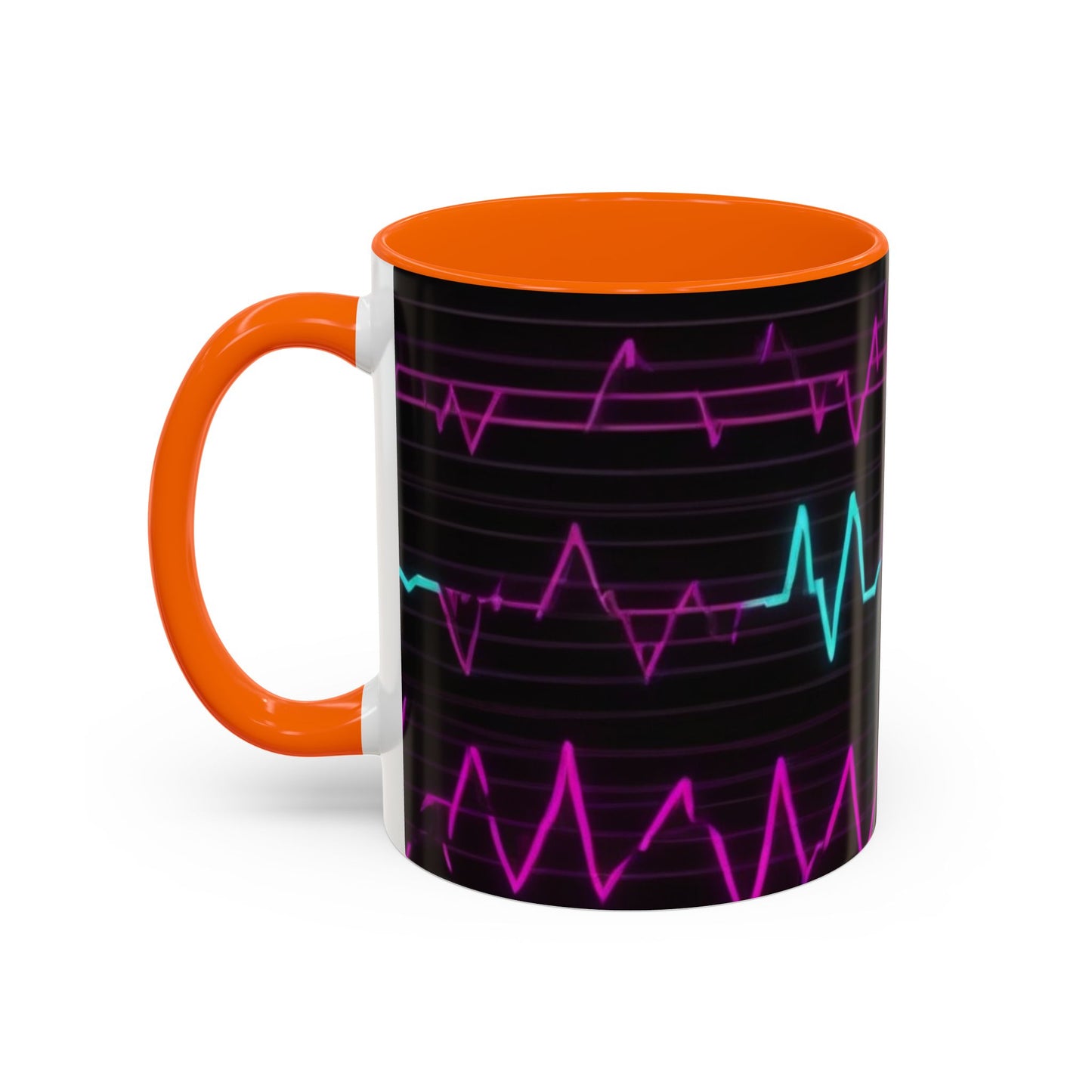 boostlete-boost-mode-pattern-ekg-modern-0111 — Accent Mug 11oz/15oz
