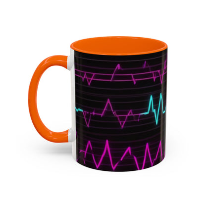 boostlete-boost-mode-pattern-ekg-modern-0111 — Accent Mug 11oz/15oz