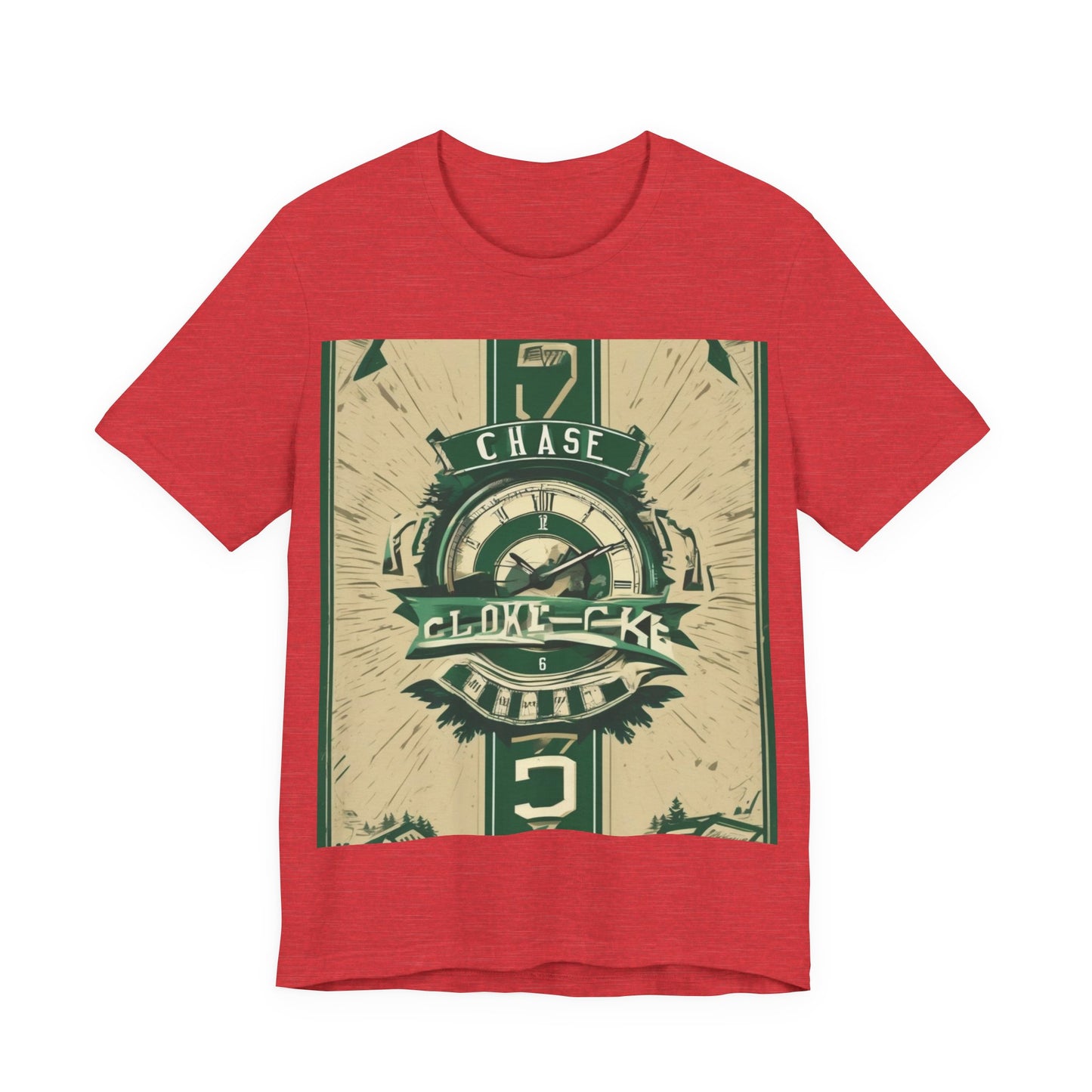 boostlete-mile-by-mile-type-chase-the-clock-banner-athletic-0013 — Unisex Jersey Short Sleeve (B+C 3001)