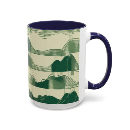 boostlete-mile-by-mile-pattern-audio-blueprint-0971 — Accent Mug 11/15oz