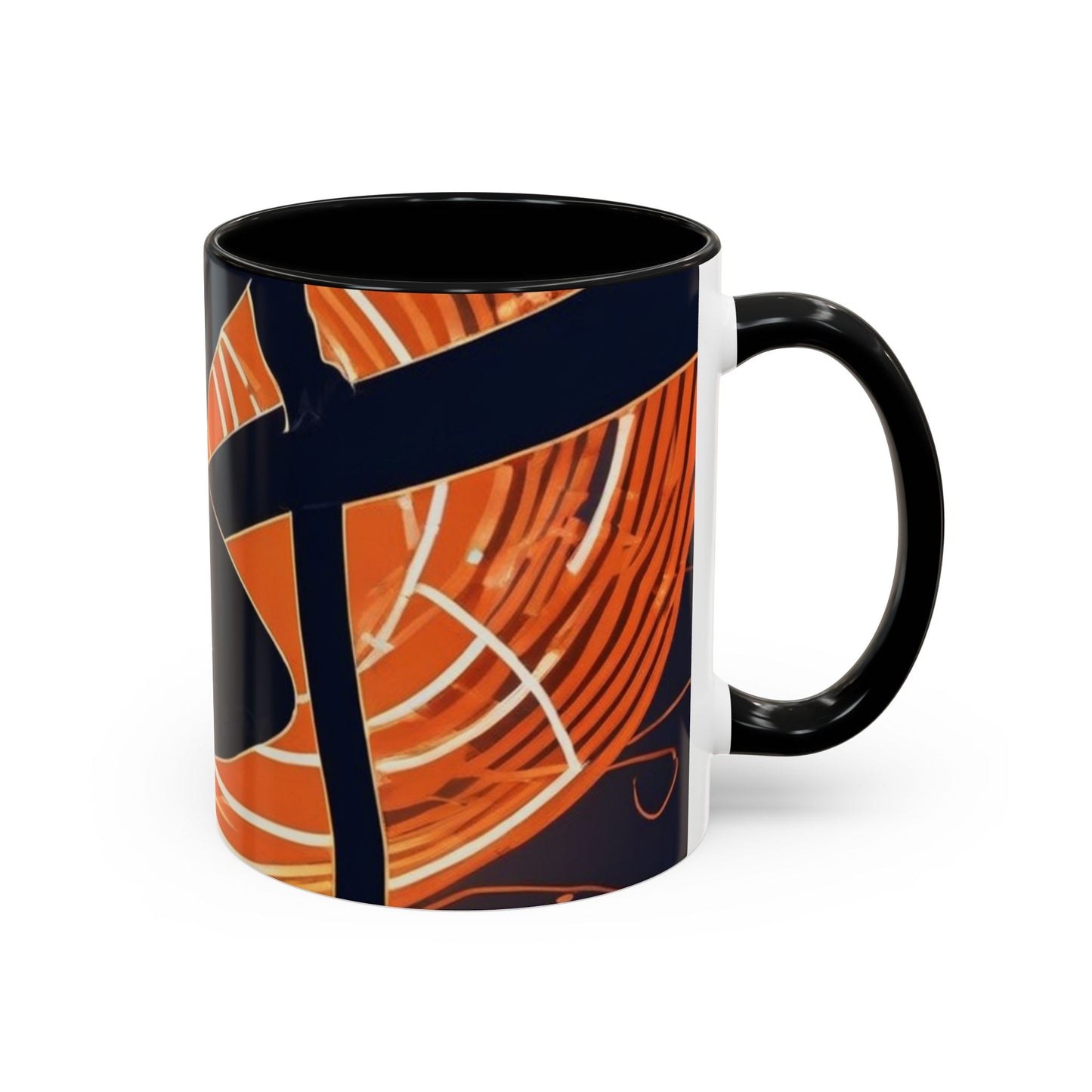 boostlete-iron-intent-scene-hurdler-neon-modern-0264 — Accent Mug 11oz/15oz