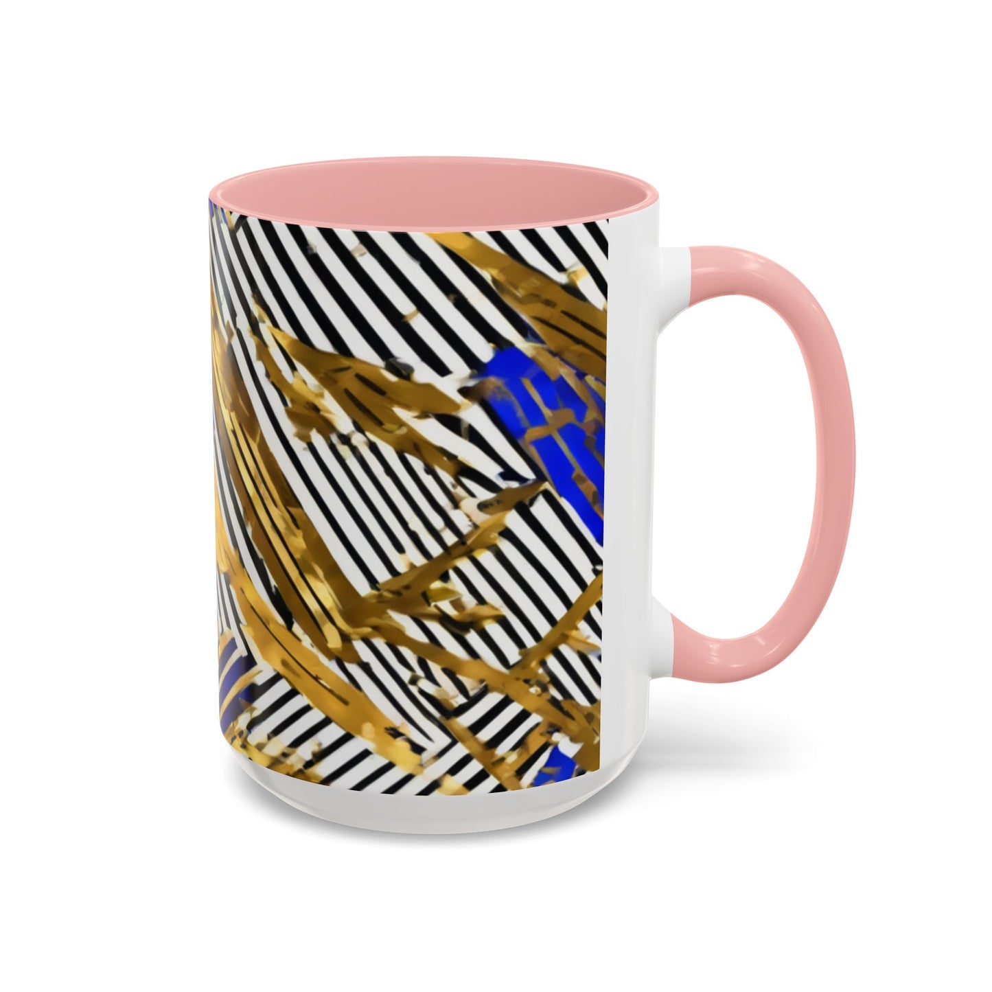 boostlete-boost-mode-pattern-diagonal-monoline-0015 — Accent Mug 11oz/15oz