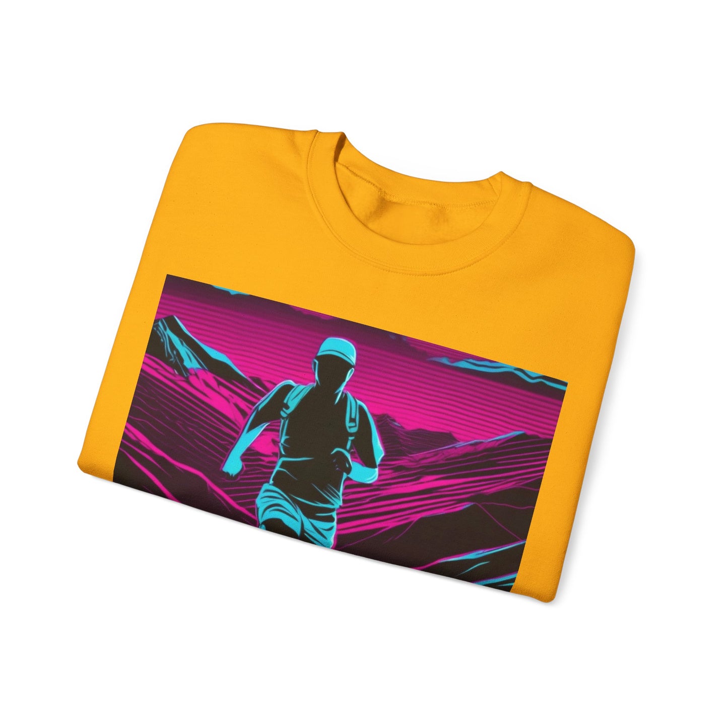 boostlete-am-crew-scene-trail-high-modern-0980 — Unisex Heavy Blend Crewneck (G18000)