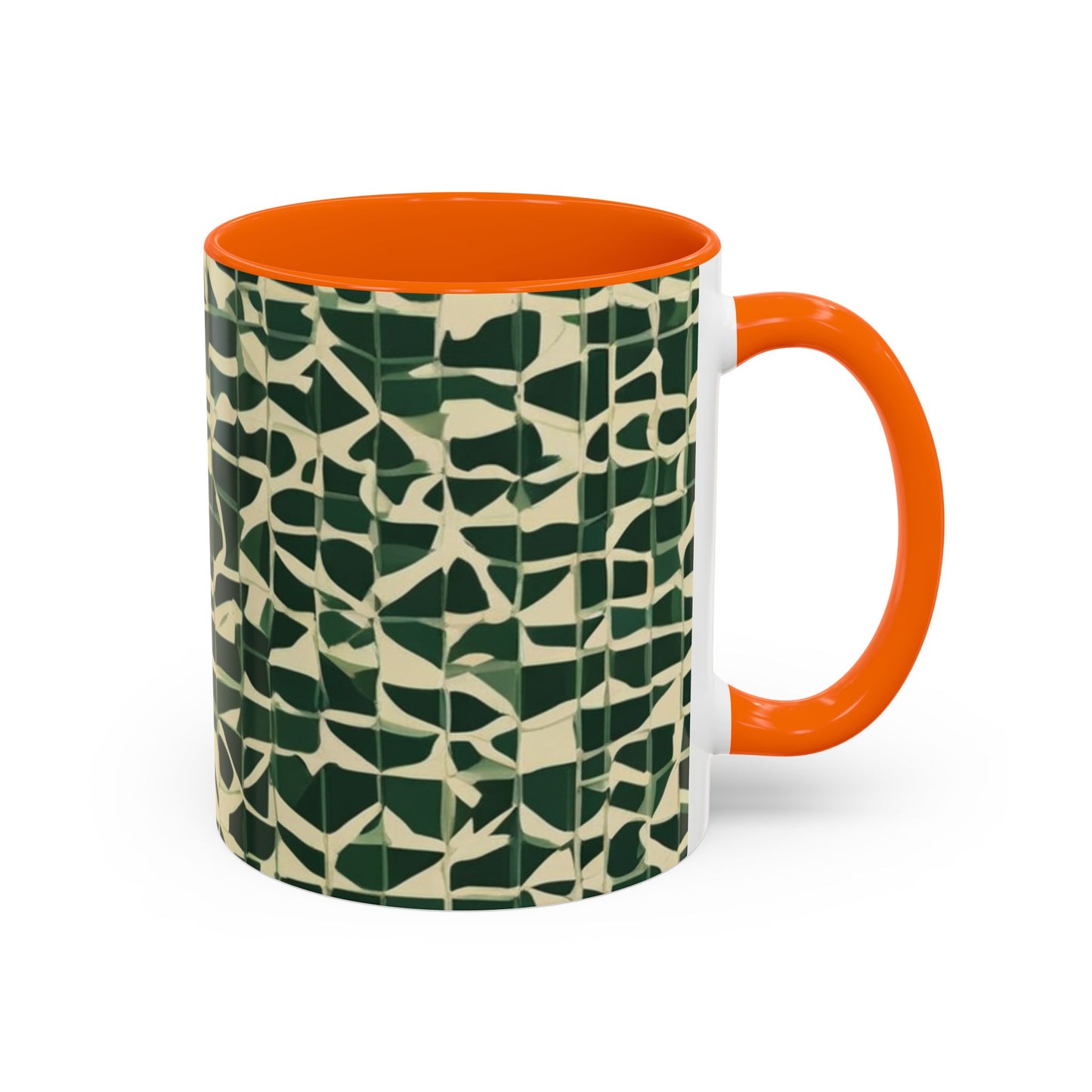 boostlete-iron-intent-pattern-plate-number-isometric-0099 — Accent Mug 11oz/15oz