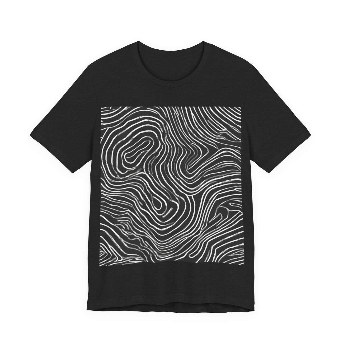 boostlete-field-day-pattern-topographic-badge-0307 — Unisex Jersey Short Sleeve (B+C 3001)