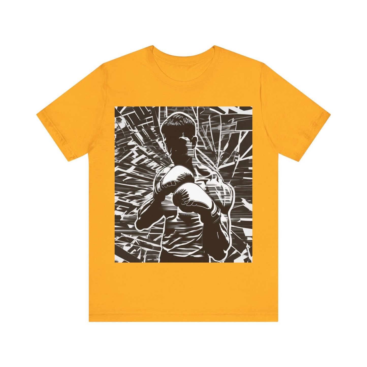 boostlete-boost-mode-scene-boxer-glitch-paper-0084 — Unisex Jersey Short Sleeve (B+C 3001)