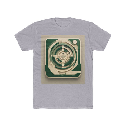 boostlete-mile-by-mile-icon-target-3d-modern-0306 — Unisex Cotton Crew Tee (NL 3600)