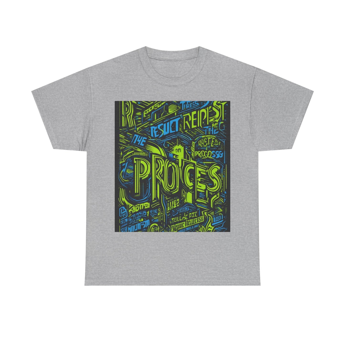 boostlete-rise-grind-type-respect-the-process-big-monoline-0265 — Unisex Heavy Cotton Tee (Gildan 5000)