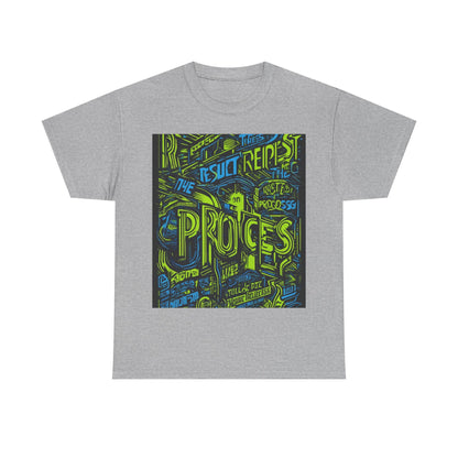 boostlete-rise-grind-type-respect-the-process-big-monoline-0265 — Unisex Heavy Cotton Tee (Gildan 5000)