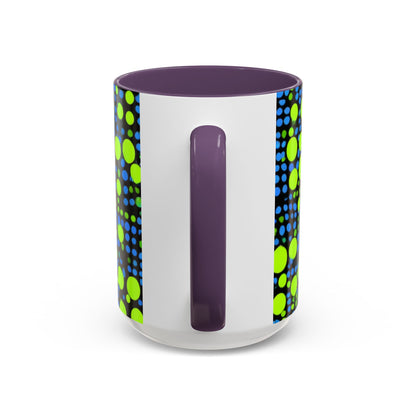 boostlete-mile-by-mile-pattern-dotted-geometric-0071 — Accent Mug 11oz/15oz