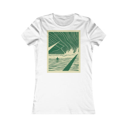 boostlete-mile-by-mile-icon-swimmer-motion-isometric-0078 — Women's Favorite Tee (B+C 6004)
