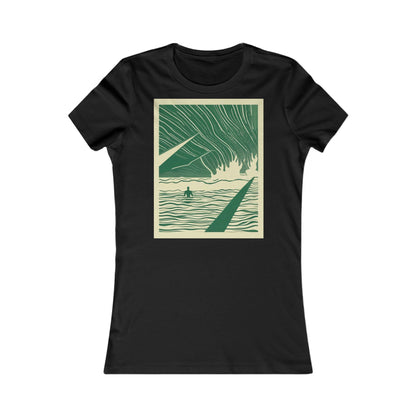 boostlete-mile-by-mile-icon-swimmer-motion-isometric-0078 — Women's Favorite Tee (B+C 6004)