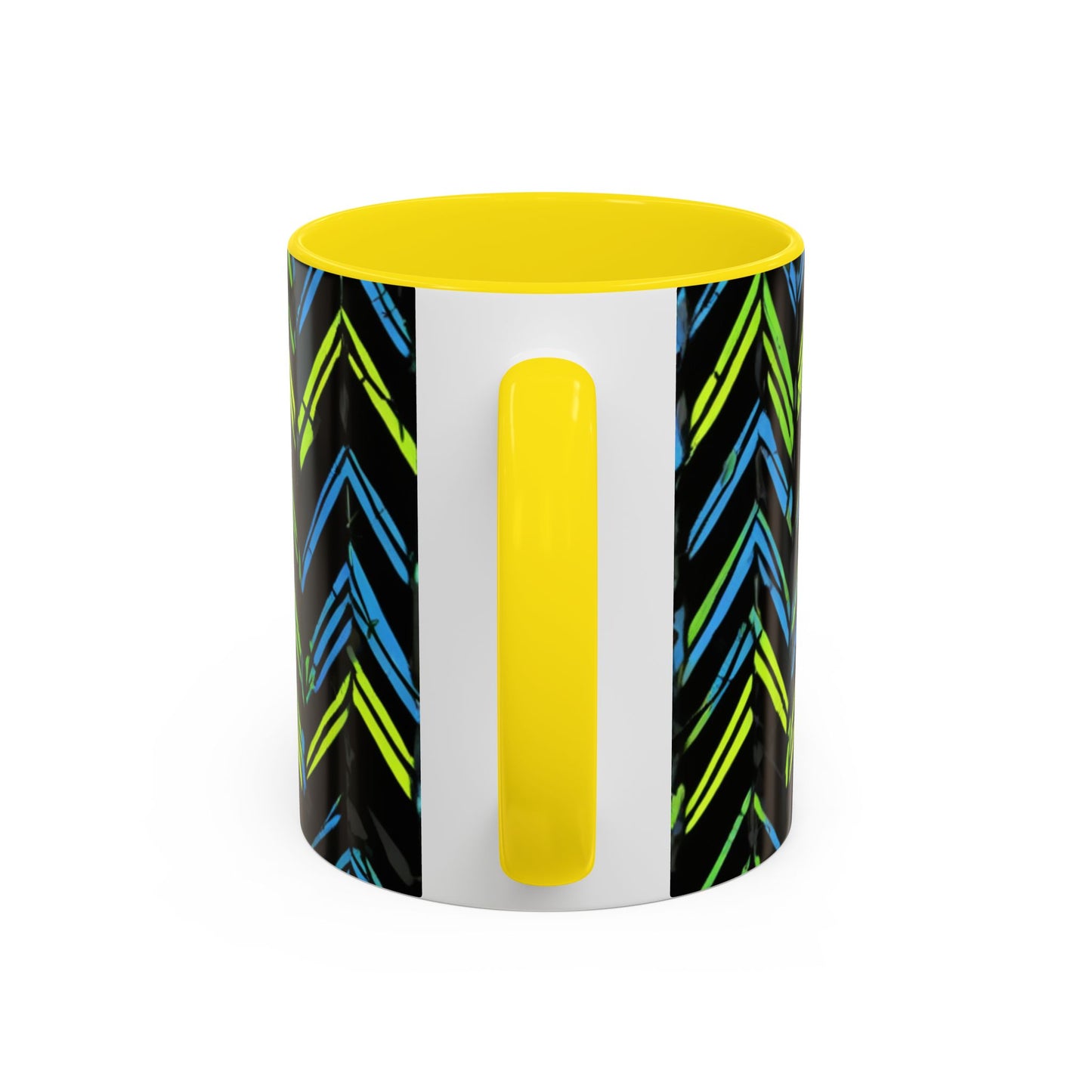 boostlete-mile-by-mile-pattern-chevron-monoline-0051 — Accent Mug 11oz/15oz