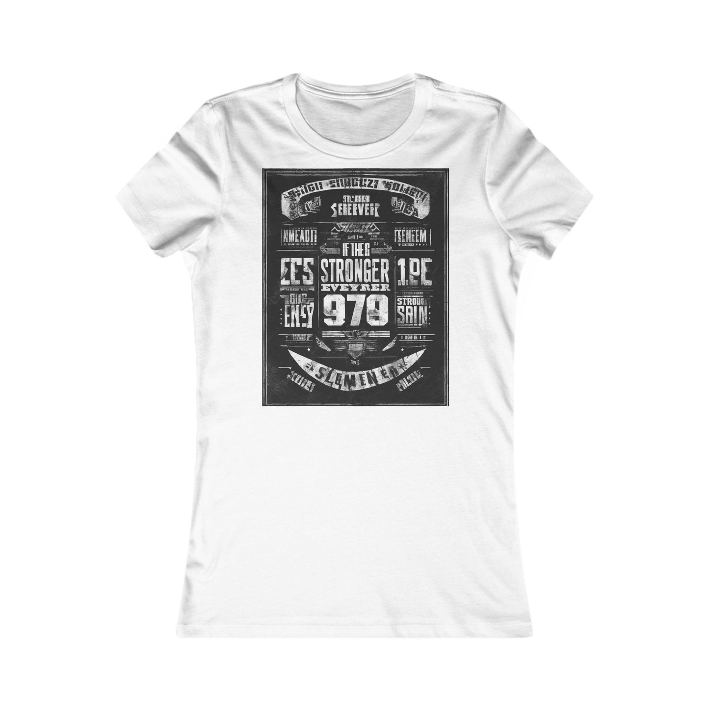 boostlete-rise-grind-type-stronger-every-rep-big-blueprint-0153 — Women's Favorite Tee (B+C 6004)