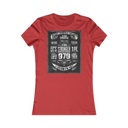 boostlete-rise-grind-type-stronger-every-rep-big-blueprint-0153 — Women's Favorite Tee (B+C 6004)