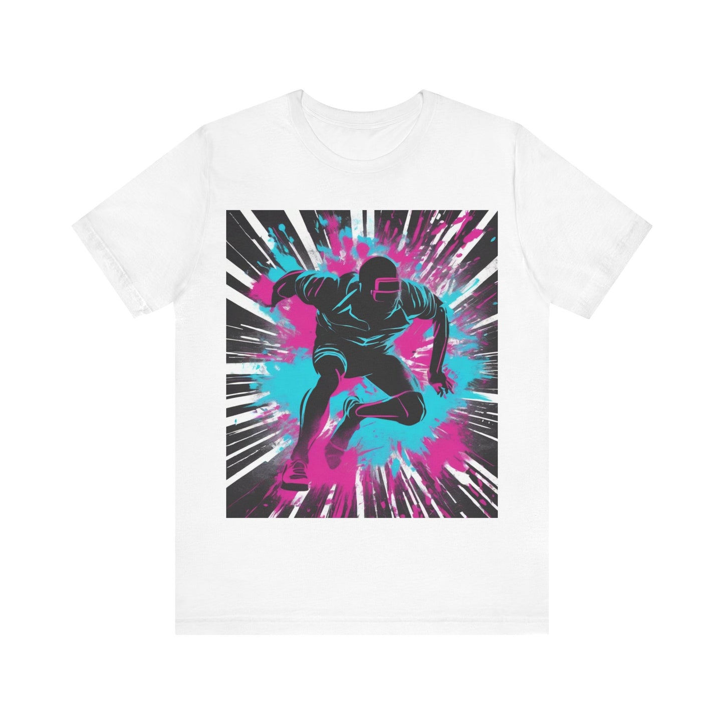 boostlete-recovery-progress-scene-sprinter-chalk-bold-0220 — Unisex Jersey Short Sleeve (B+C 3001)