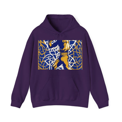 boostlete-field-day-scene-boxer-offset-paper-0776 — Unisex Heavy Blend Hoodie (G18500)