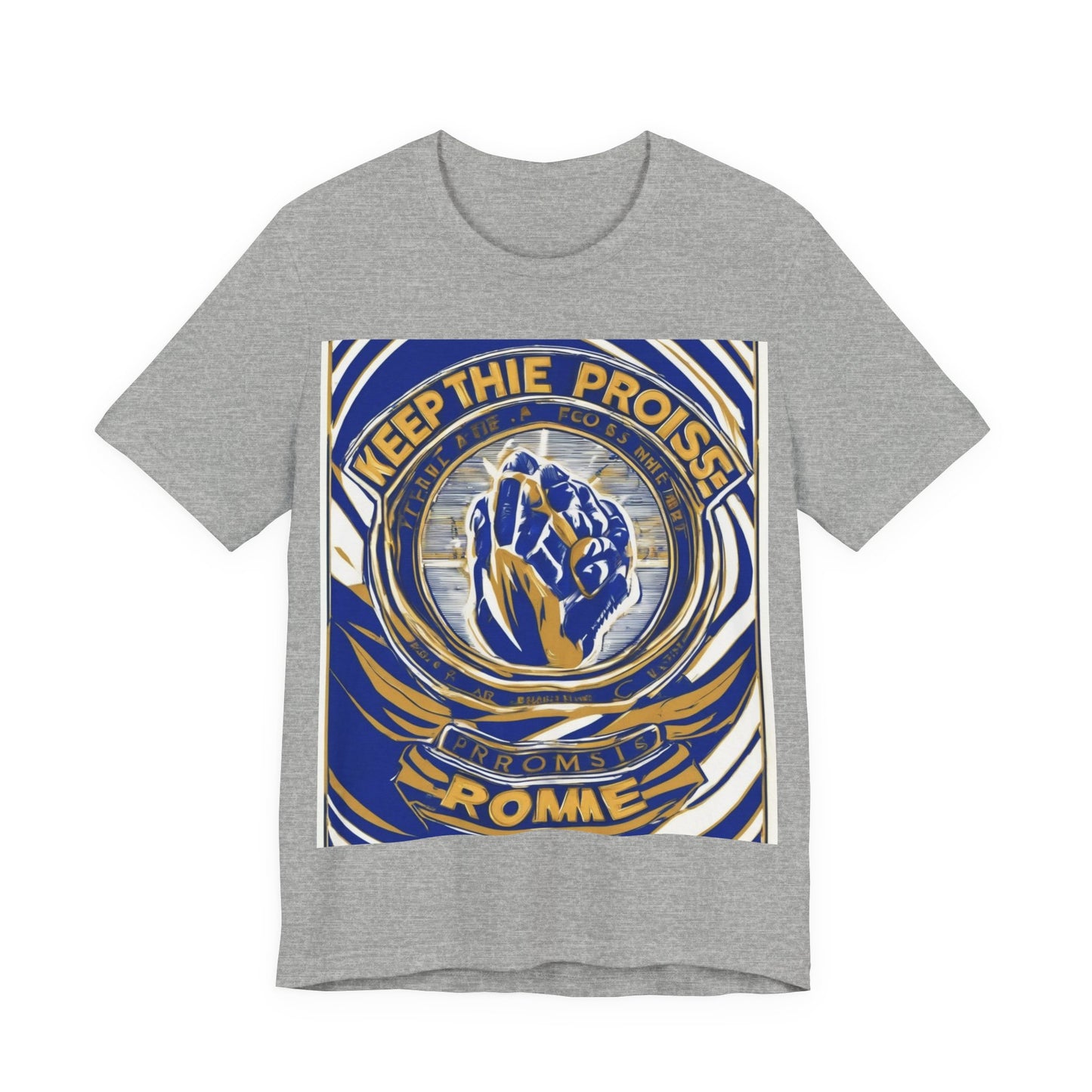 boostlete-pr-season-type-keep-the-promise-arc-athletic-0045 — Unisex Jersey Short Sleeve (B+C 3001)