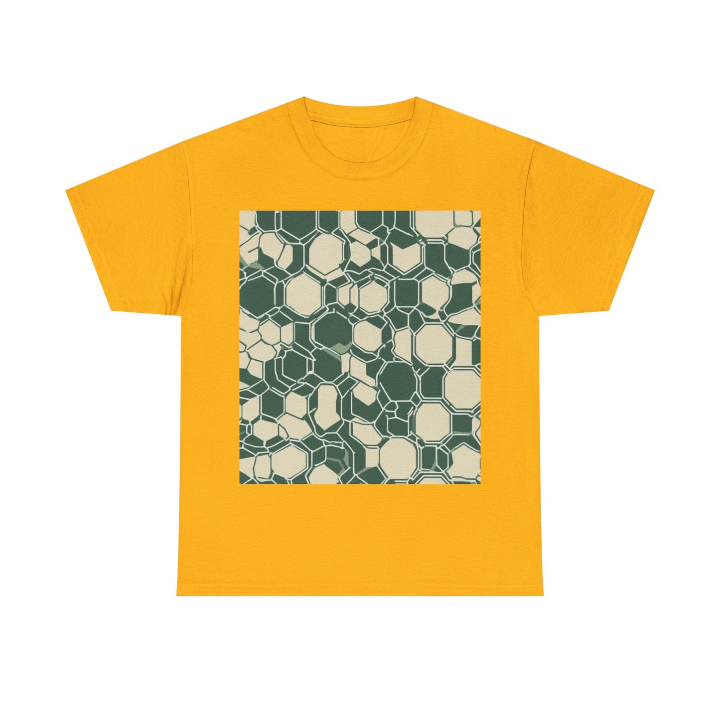 boostlete-iron-intent-pattern-hex-blueprint-0271 — Unisex Heavy Cotton Tee (Gildan 5000)