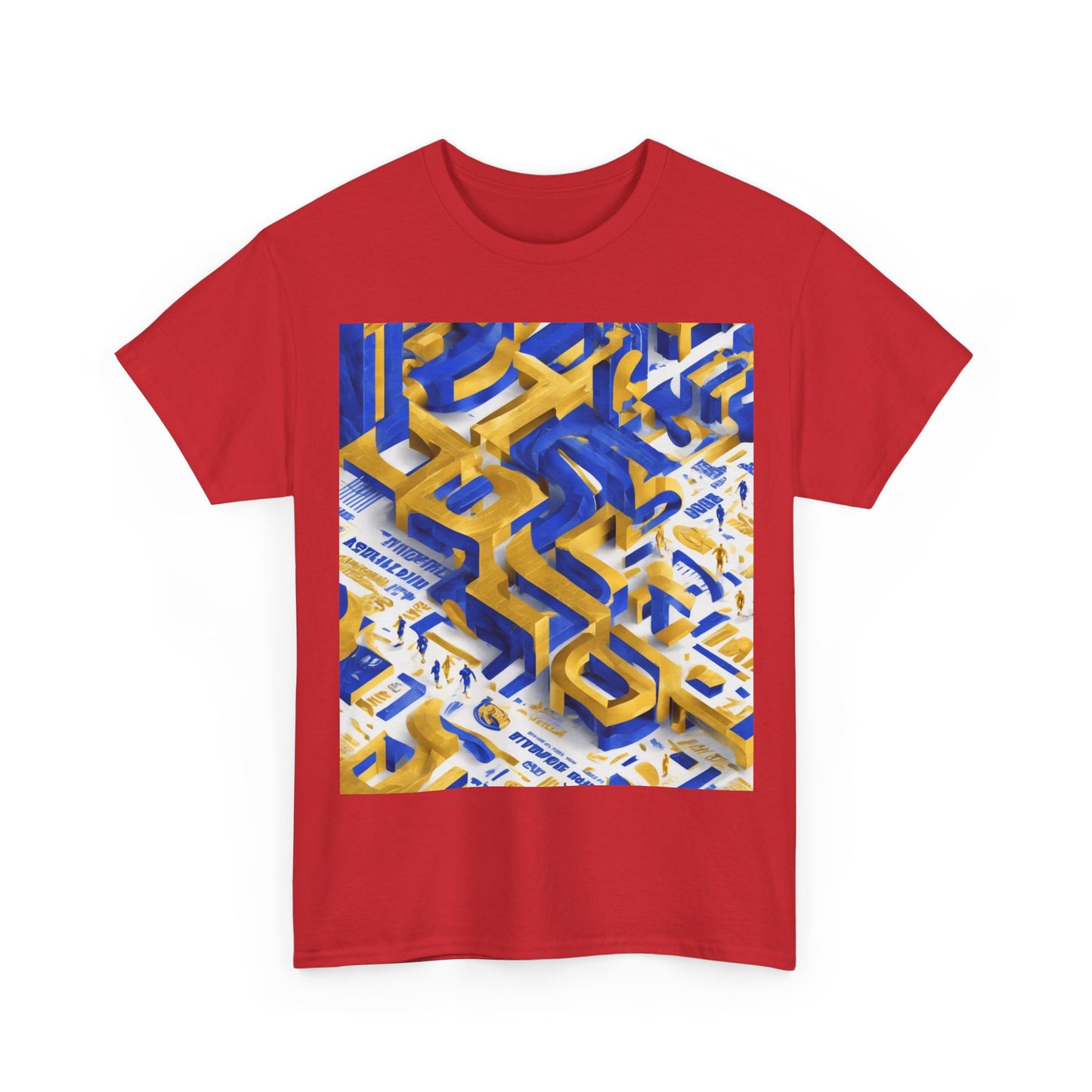 boostlete-iron-intent-type-one-more-rep-arc-isometric-0069 — Unisex Heavy Cotton Tee (Gildan 5000)