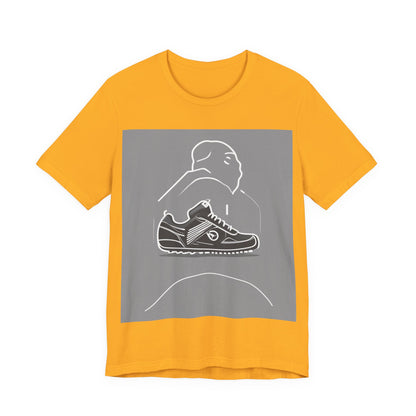 boostlete-boost-mode-icon-sneaker-offset-vector-0166 — Unisex Jersey Short Sleeve (B+C 3001)