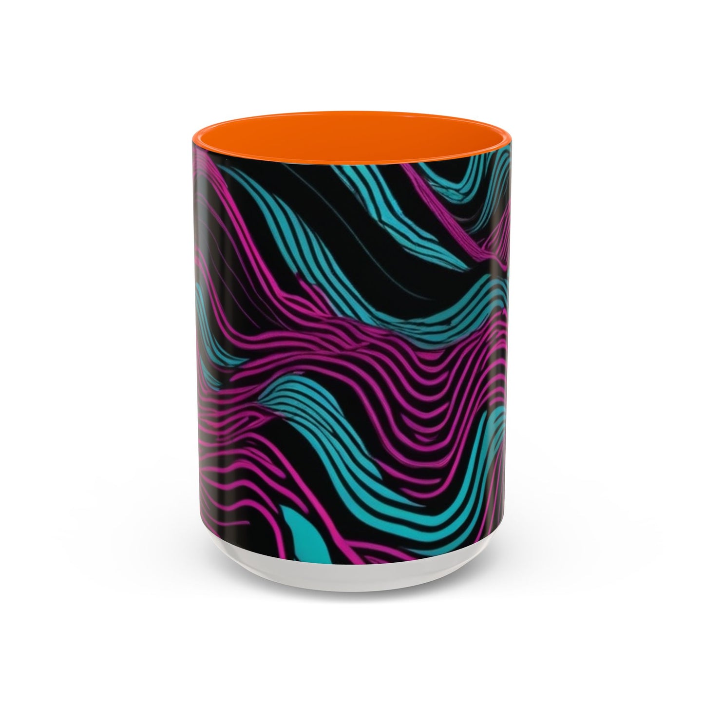 boostlete-recovery-progress-pattern-topographic-engraved-0119 — Accent Mug 11oz/15oz