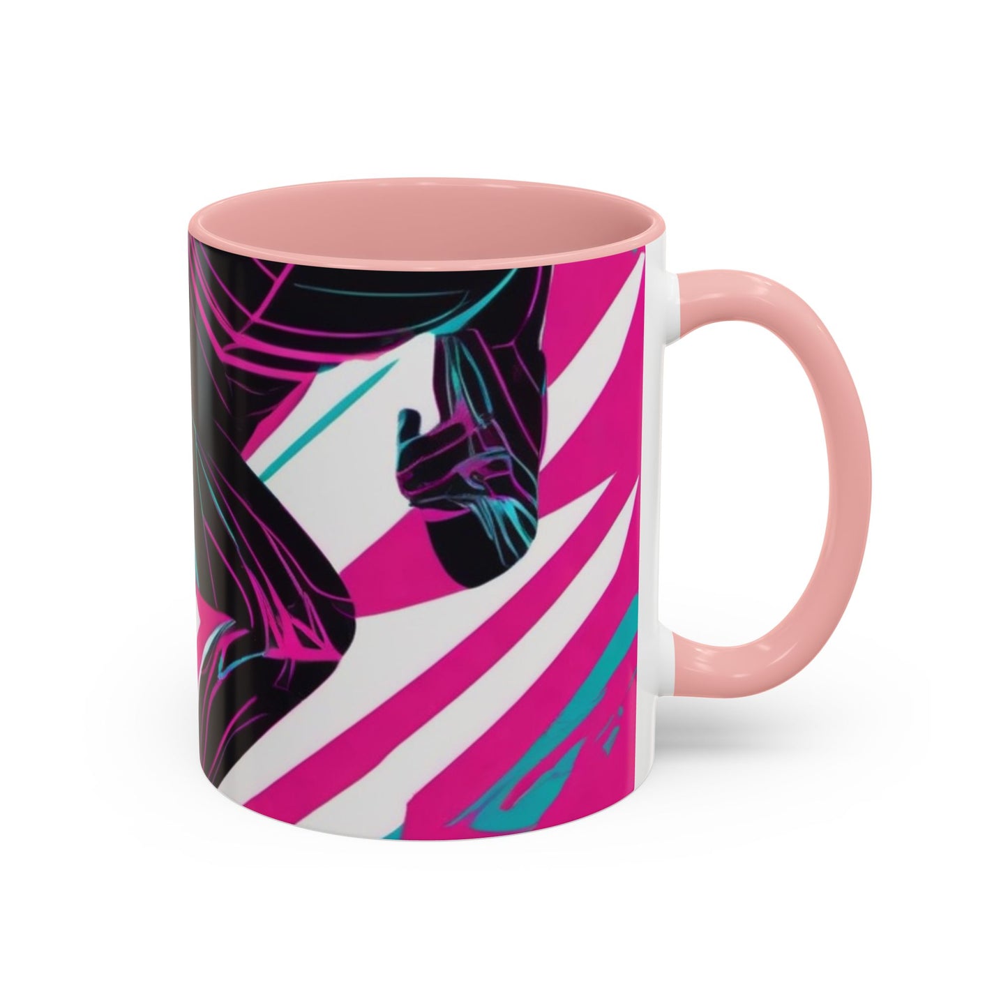 boostlete-mile-by-mile-scene-sprinter-motion-modern-0828 — Accent Mug 11/15oz