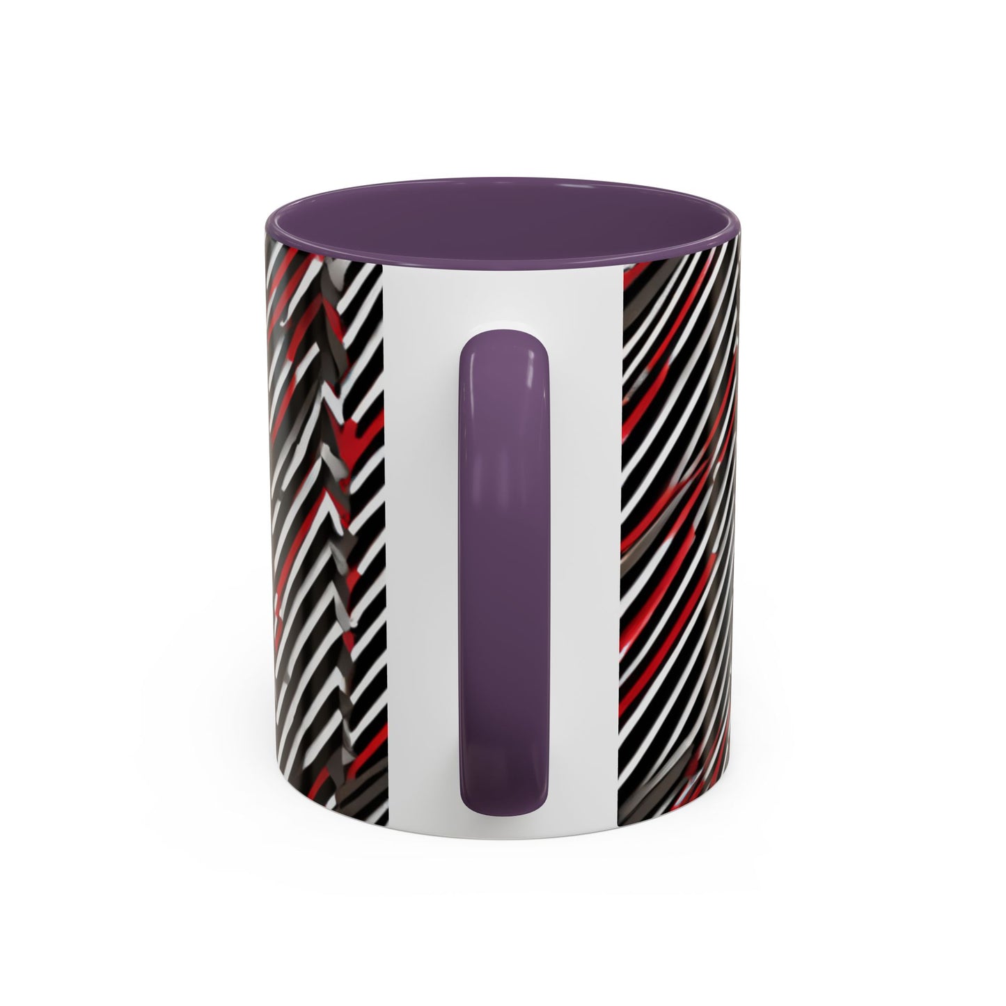 boostlete-field-day-pattern-diagonal-paper-0287 — Accent Mug 11oz/15oz