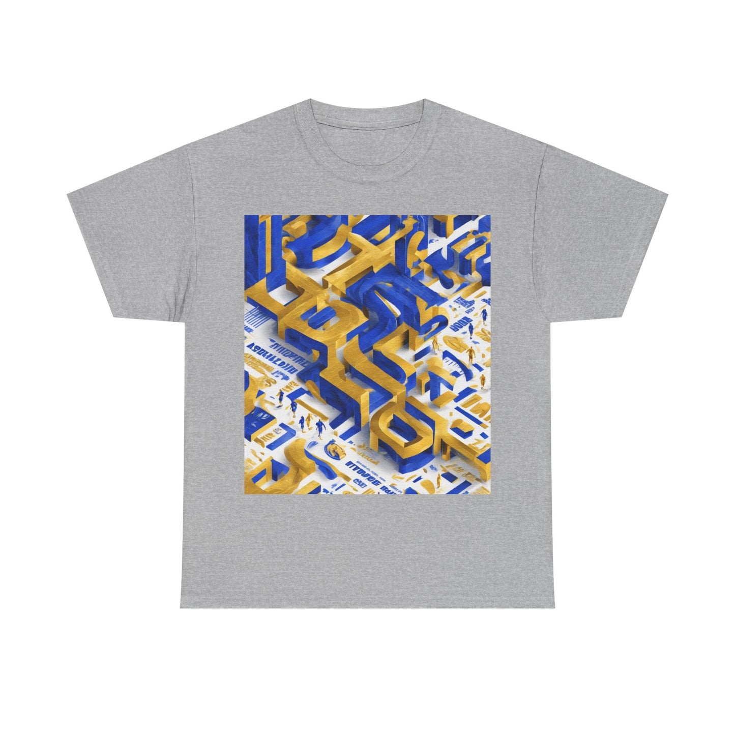 boostlete-iron-intent-type-one-more-rep-arc-isometric-0069 — Unisex Heavy Cotton Tee (Gildan 5000)