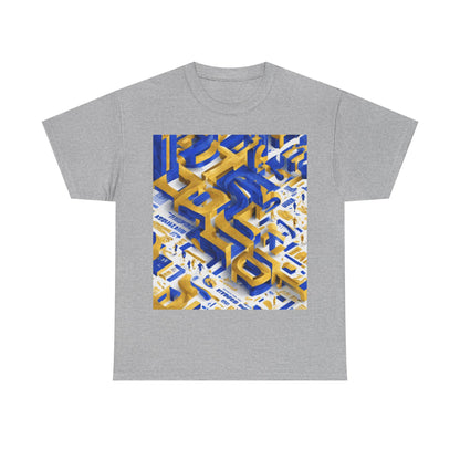boostlete-iron-intent-type-one-more-rep-arc-isometric-0069 — Unisex Heavy Cotton Tee (Gildan 5000)