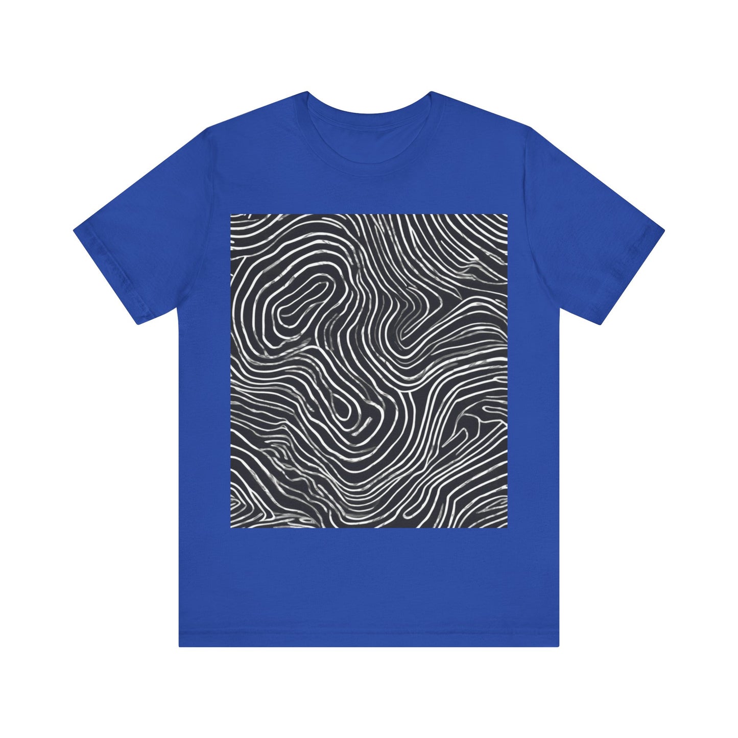 boostlete-field-day-pattern-topographic-badge-0307 — Unisex Jersey Short Sleeve (B+C 3001)