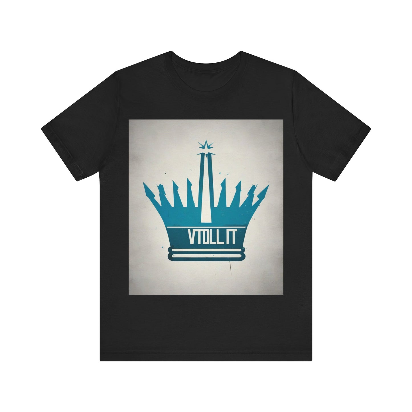 boostlete-am-crew-icon-crown-matte-industrial-0058 — Unisex Jersey Short Sleeve (B+C 3001)