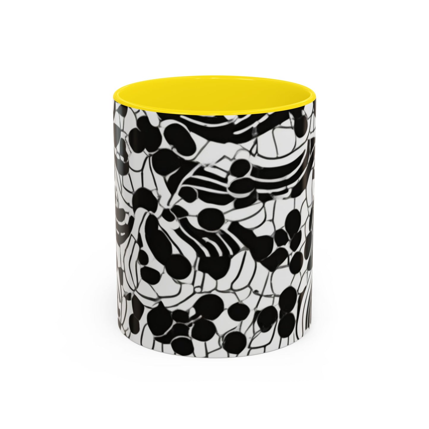 boostlete-rise-grind-pattern-dotted-line-art-0483 — Accent Mug 11/15oz