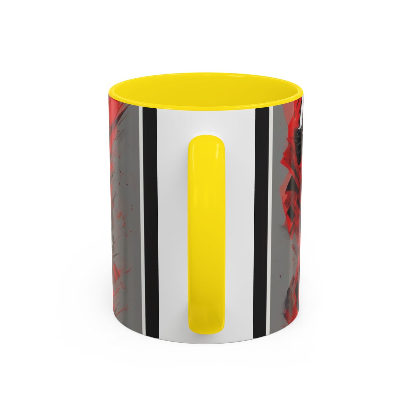 boostlete-field-day-scene-sprinter-glitch-badge-0284 — Accent Mug 11oz/15oz