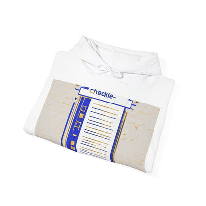 boostlete-am-crew-icon-checklist-glitch-badge-0018 — Unisex Heavy Blend Hooded Sweatshirt (Gildan)