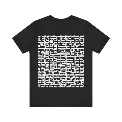 boostlete-iron-intent-pattern-plate-number-badge-0171 — Unisex Jersey Short Sleeve (B+C 3001)