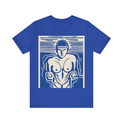 boostlete-boost-mode-icon-swimmer-motion-vector-0062 — Unisex Jersey Short Sleeve (B+C 3001)